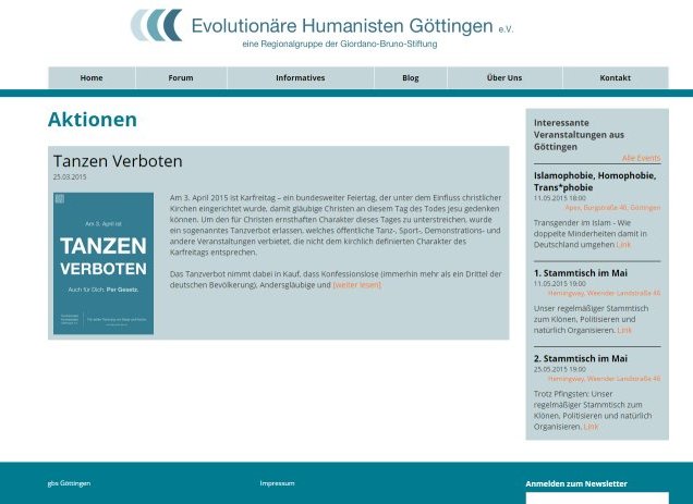Evolutionäre Humanisten Göttingen